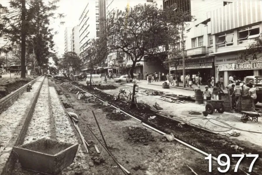 Descaracterizado, projeto de reurbanização do centro completa 40 anos