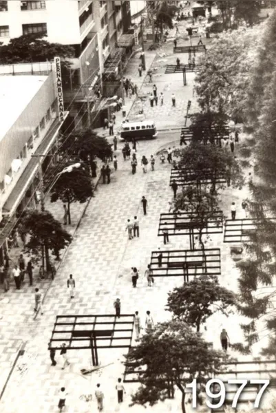 Descaracterizado, projeto de reurbanização do centro completa 40 anos
