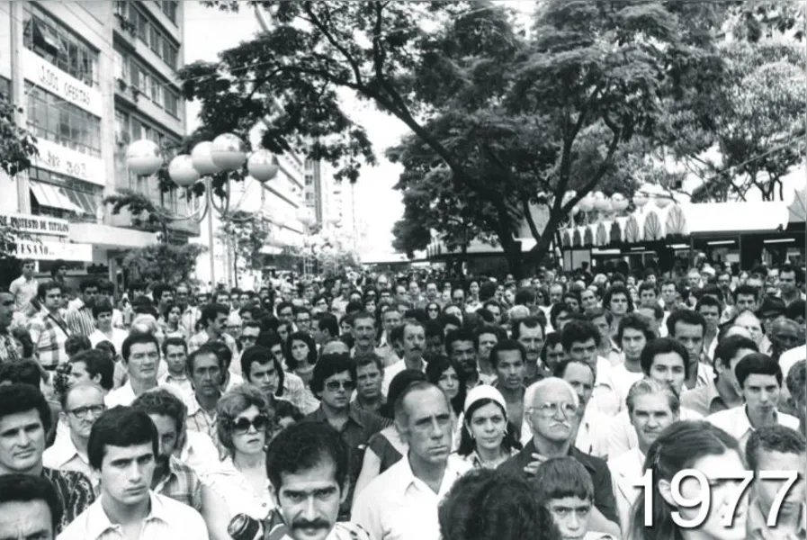 Descaracterizado, projeto de reurbanização do centro completa 40 anos
