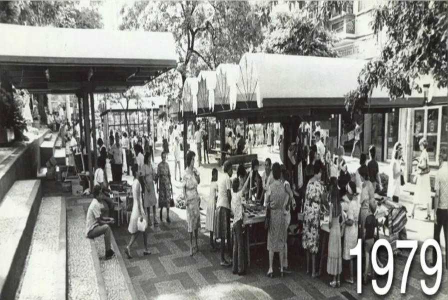 Descaracterizado, projeto de reurbanização do centro completa 40 anos