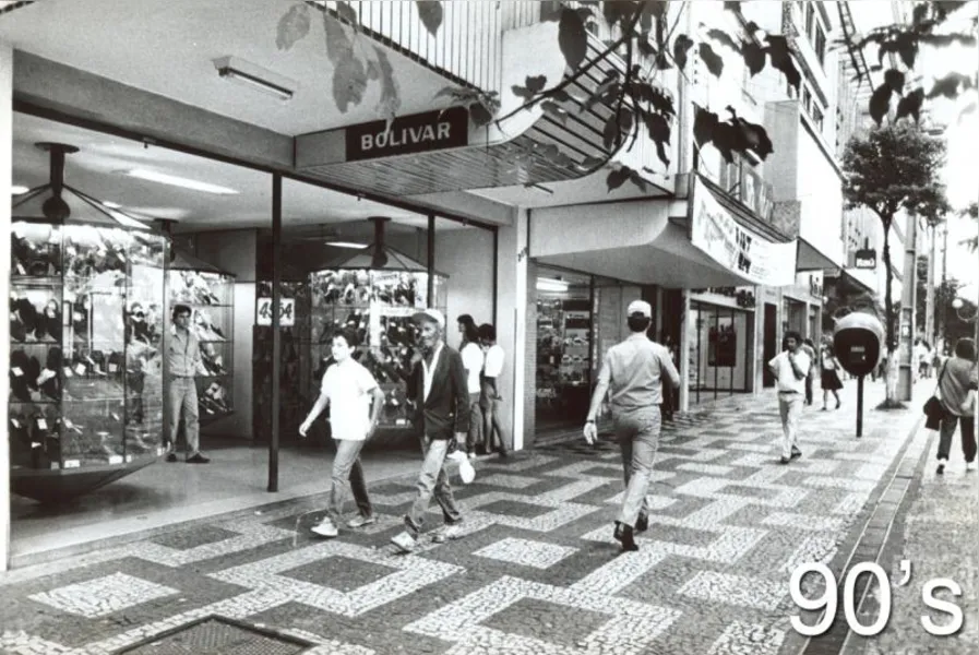 Descaracterizado, projeto de reurbanização do centro completa 40 anos