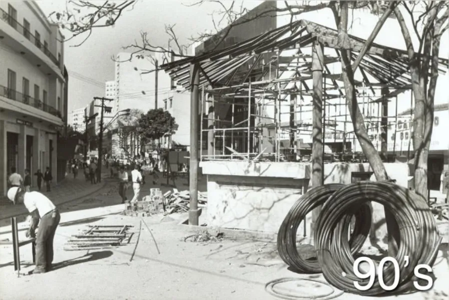 Descaracterizado, projeto de reurbanização do centro completa 40 anos