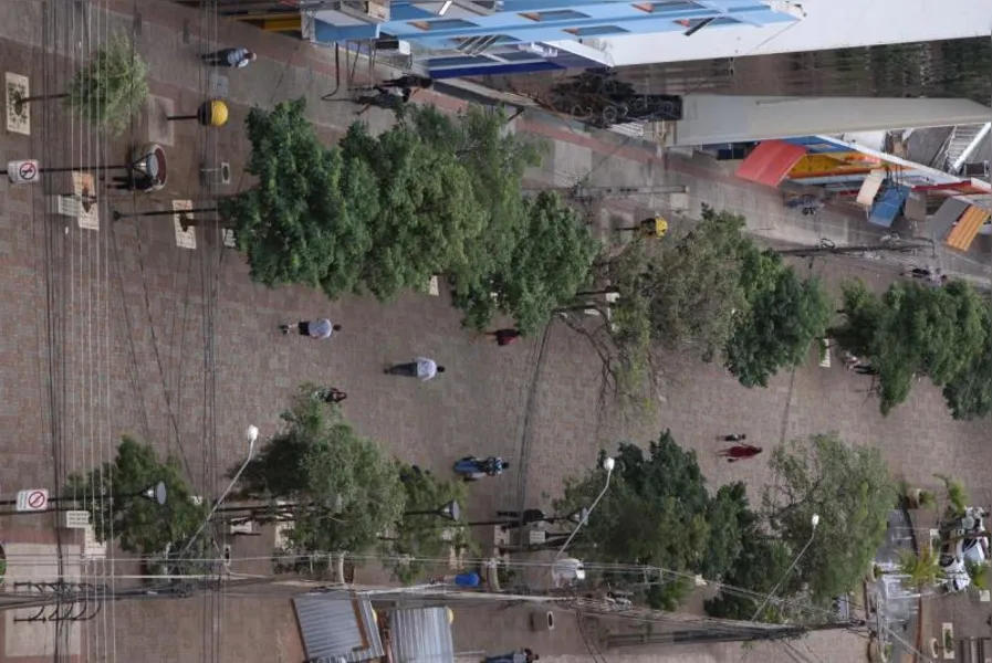 Descaracterizado, projeto de reurbanização do centro completa 40 anos