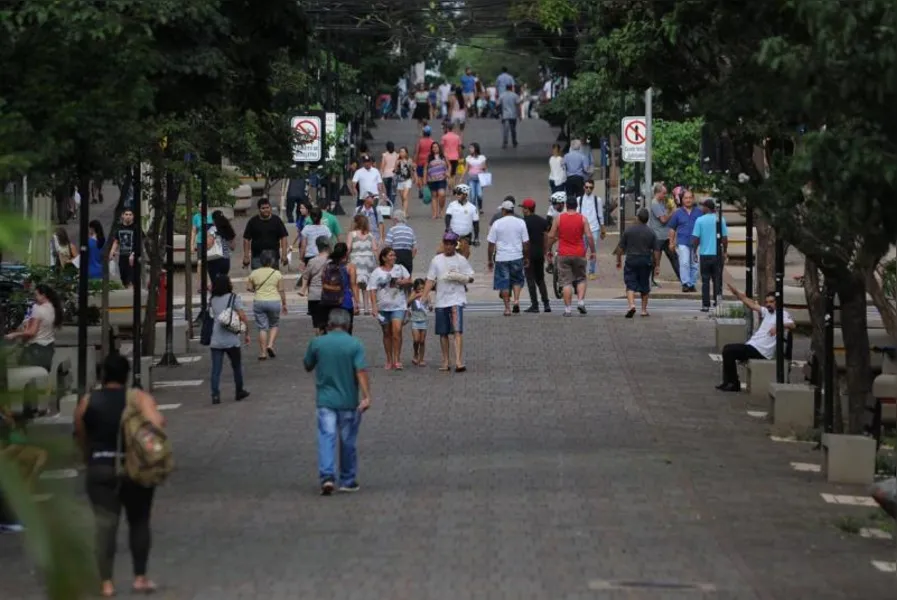 Descaracterizado, projeto de reurbanização do centro completa 40 anos