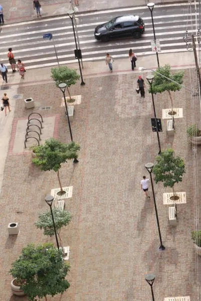 Descaracterizado, projeto de reurbanização do centro completa 40 anos