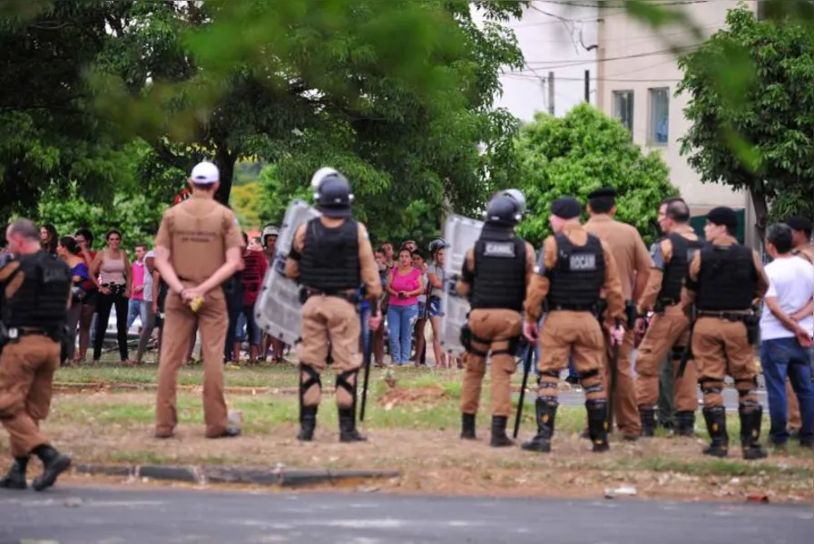 Umuarama vive caos após prisão de suspeito de homicídio
