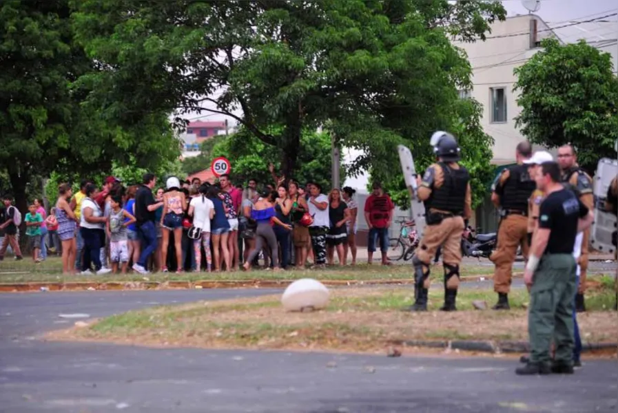 Umuarama vive caos após prisão de suspeito de homicídio