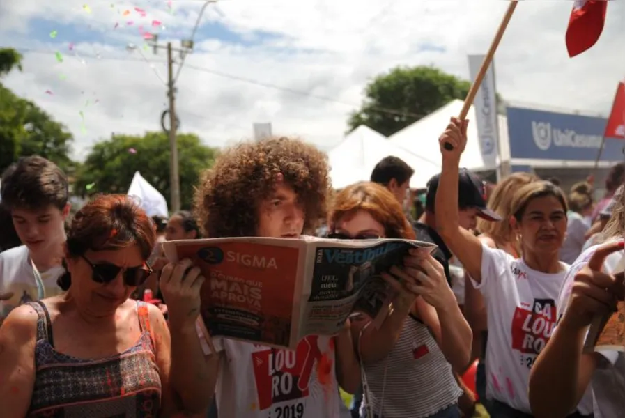 Tinta, ovos e muita alegria marcaram o VestibaFest