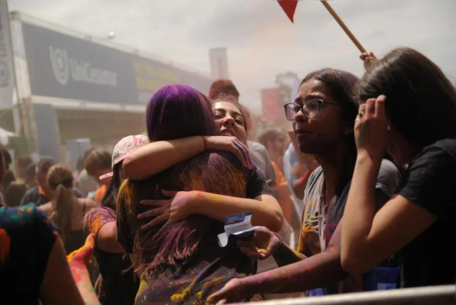 Tinta, ovos e muita alegria marcaram o VestibaFest