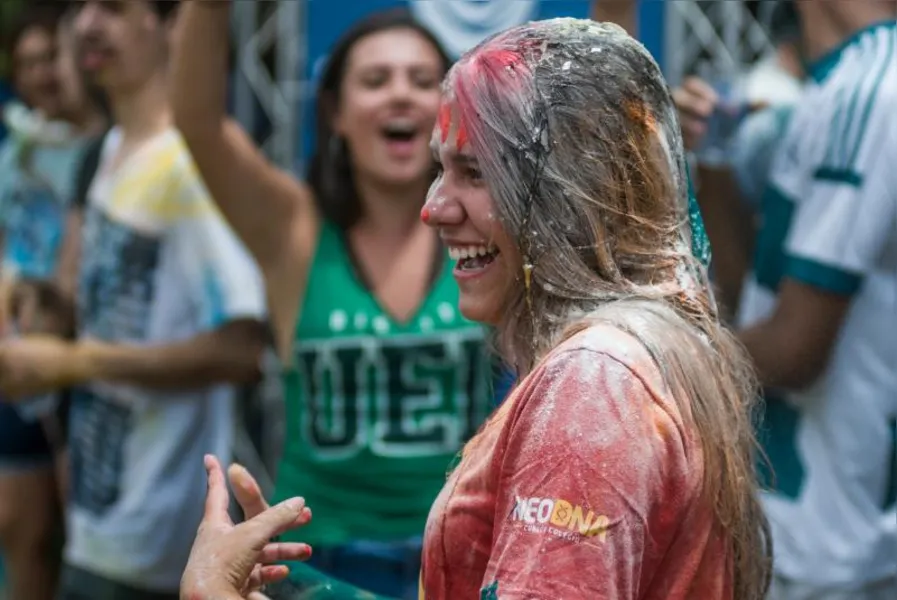 Tinta, ovos e muita alegria marcaram o VestibaFest