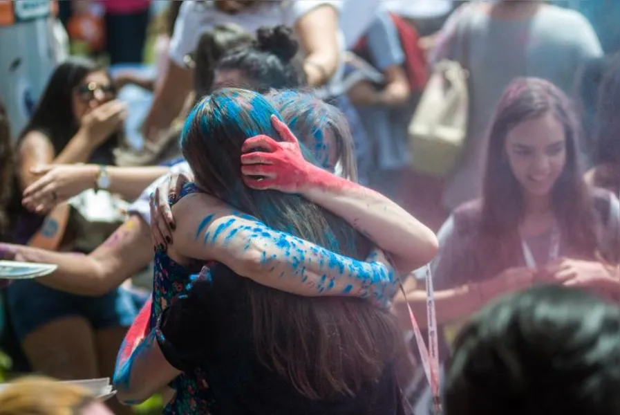 Tinta, ovos e muita alegria marcaram o VestibaFest
