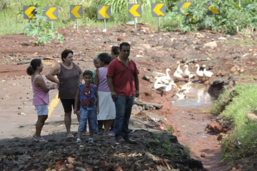 Chuva volta a causar transtornos