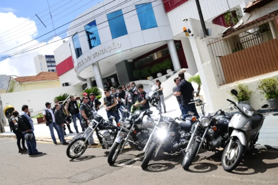 Paixão inabalável por motos