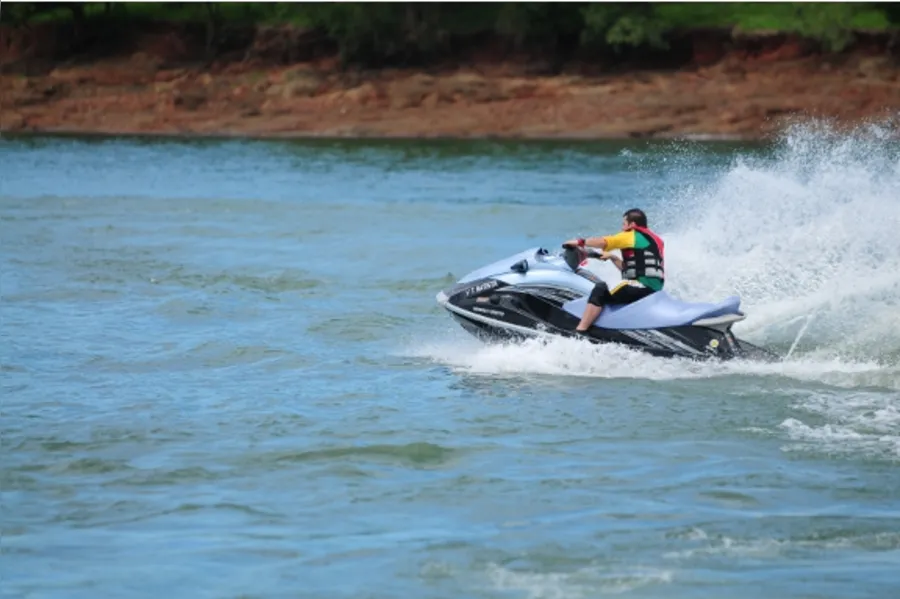 Adrenalina sobre as águas