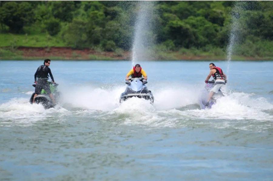 Adrenalina sobre as águas