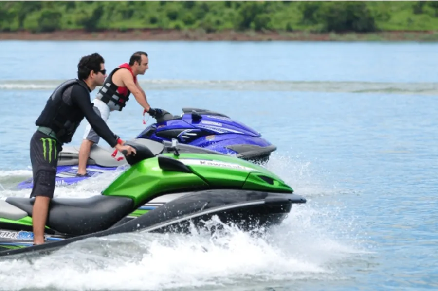 Adrenalina sobre as águas