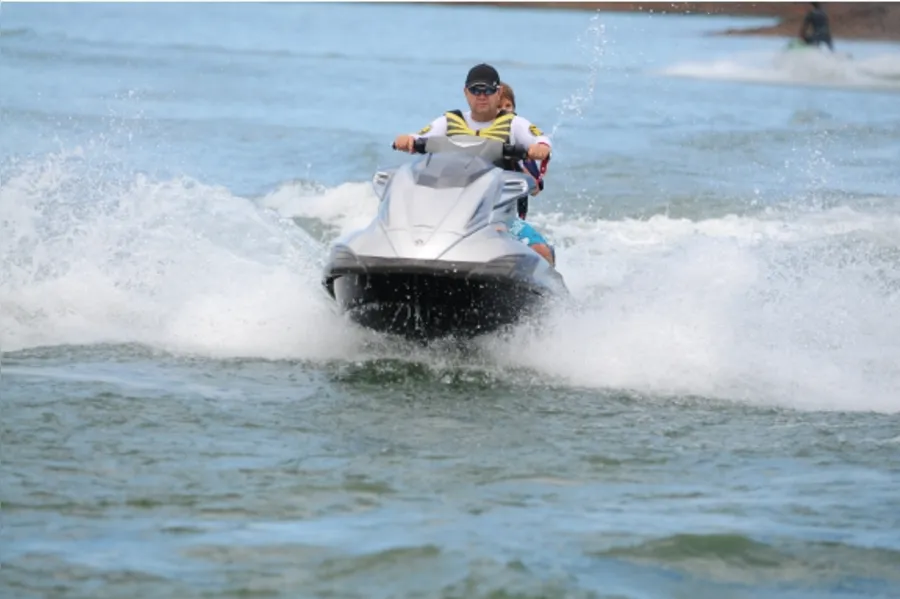 Adrenalina sobre as águas