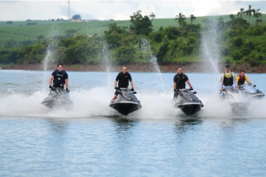 Adrenalina sobre as águas
