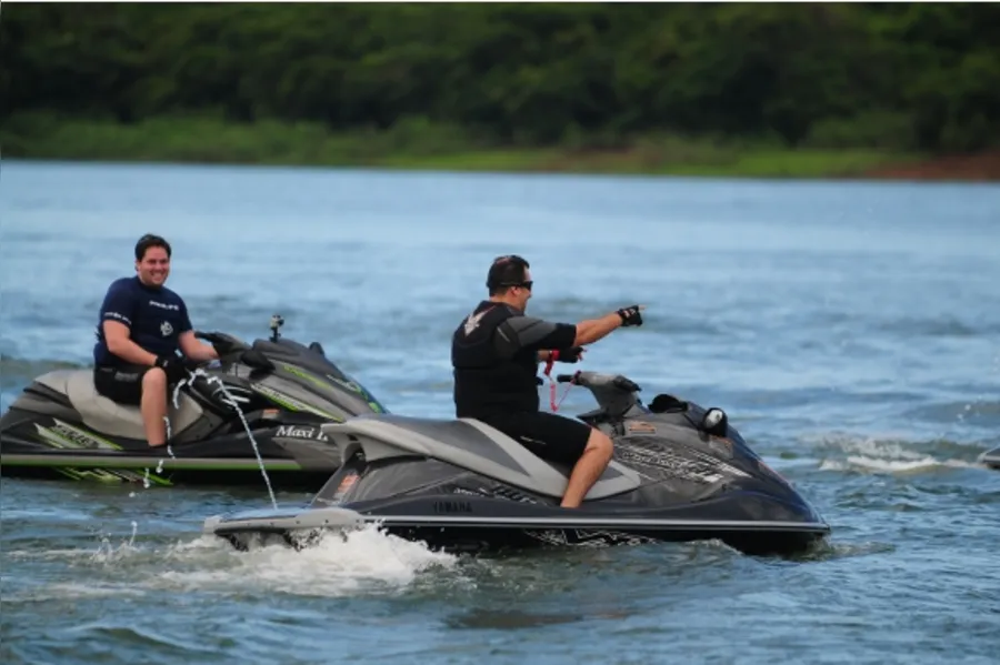 Adrenalina sobre as águas