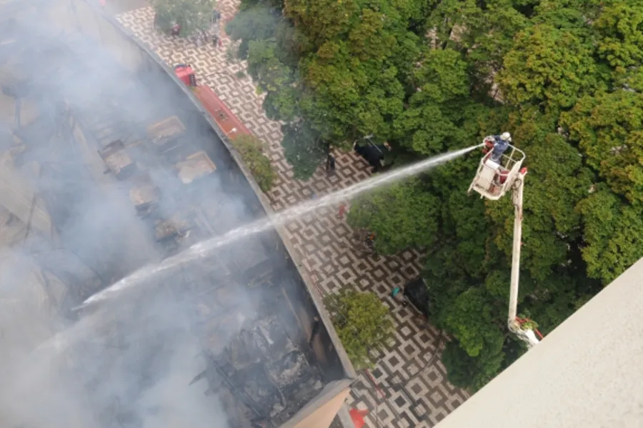 Ouro Verde é destruído pelo fogo