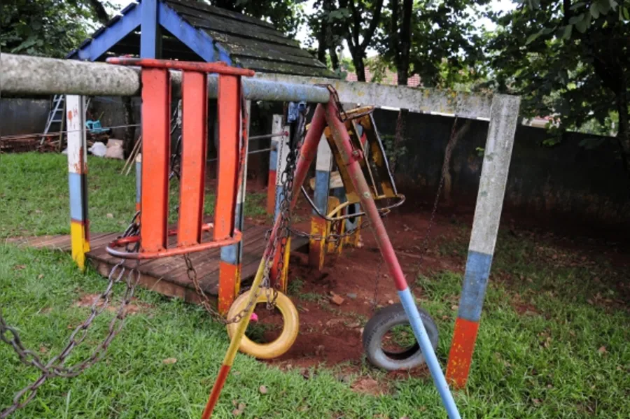 Creche em Bela Vista ameaça desabar