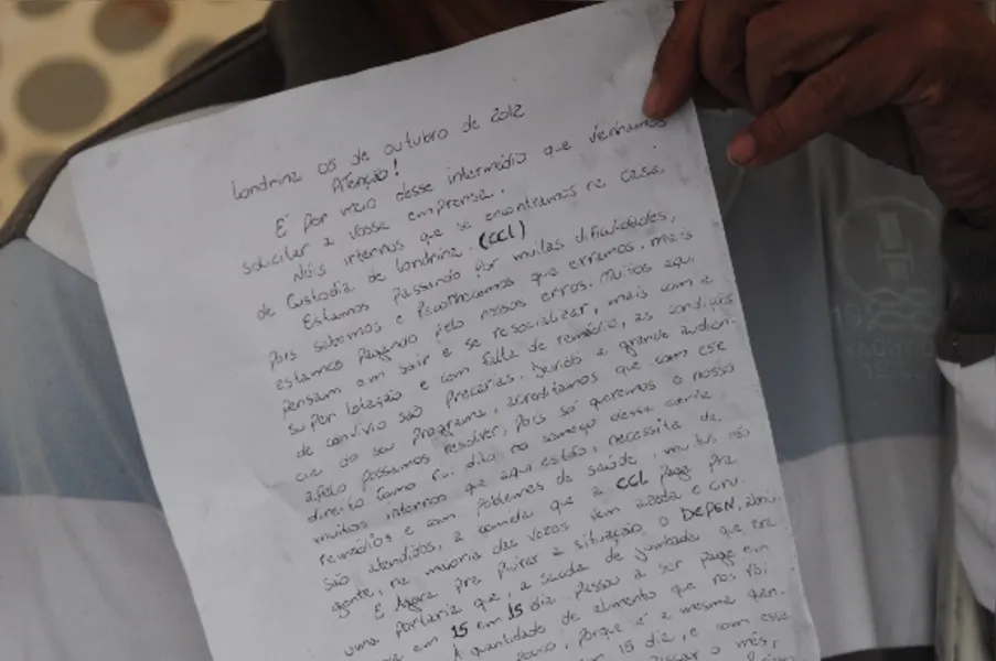 Confira imagens da rebelião na Casa de Custódia