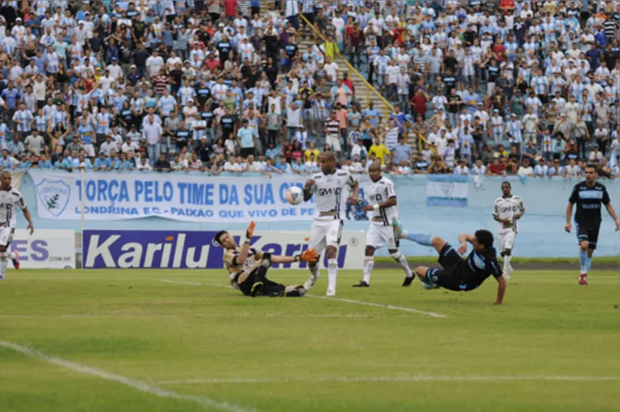 Londrina sucumbe e cai para a vice-liderança