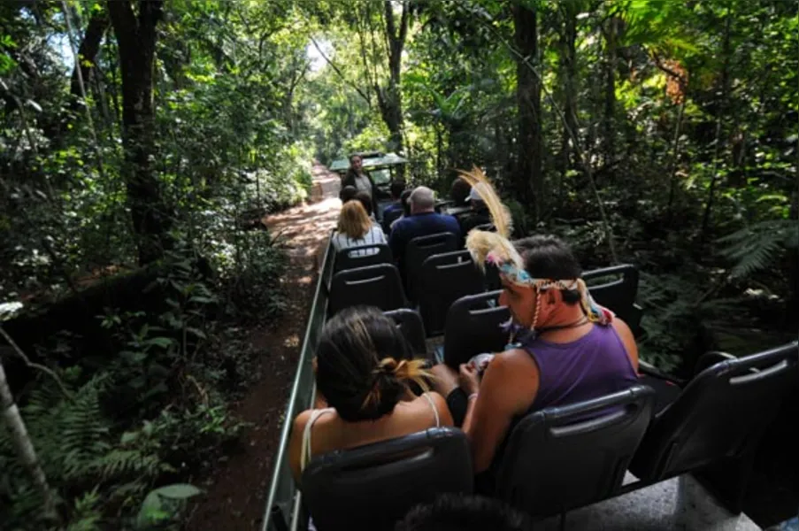 No paraíso das grandes águas