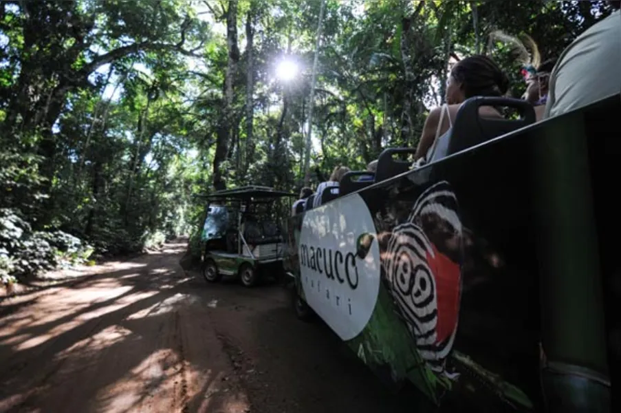 No paraíso das grandes águas