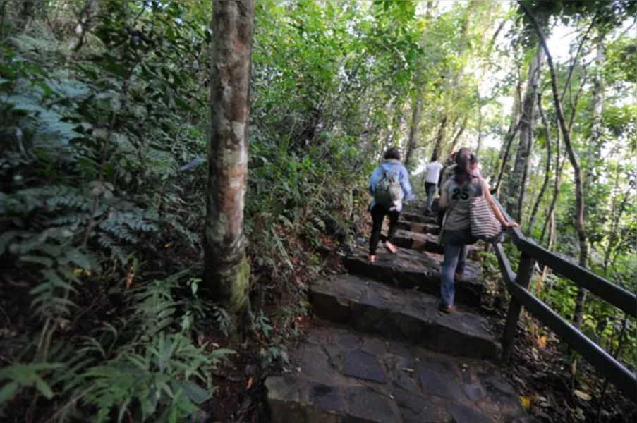 No paraíso das grandes águas