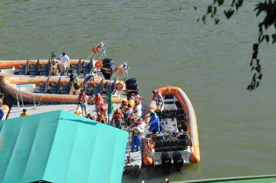 No paraíso das grandes águas
