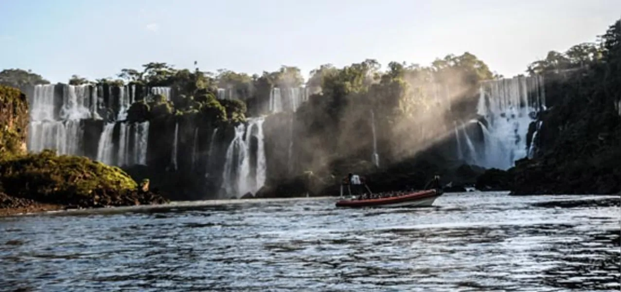 No paraíso das grandes águas