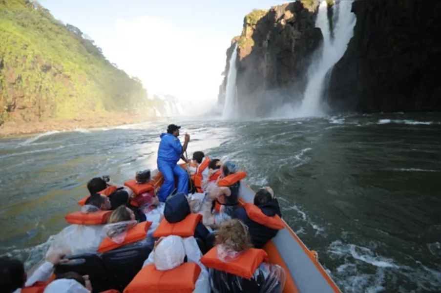 No paraíso das grandes águas