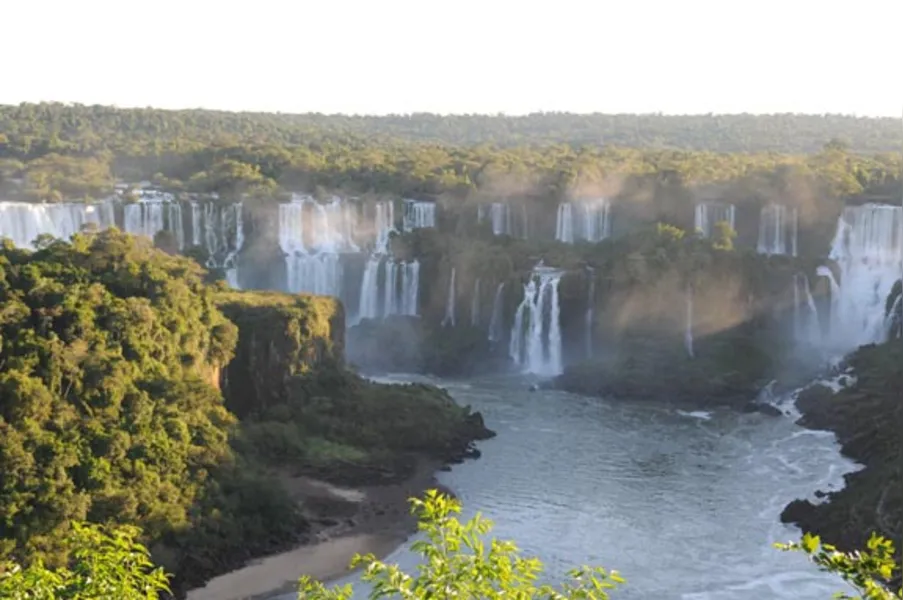 No paraíso das grandes águas