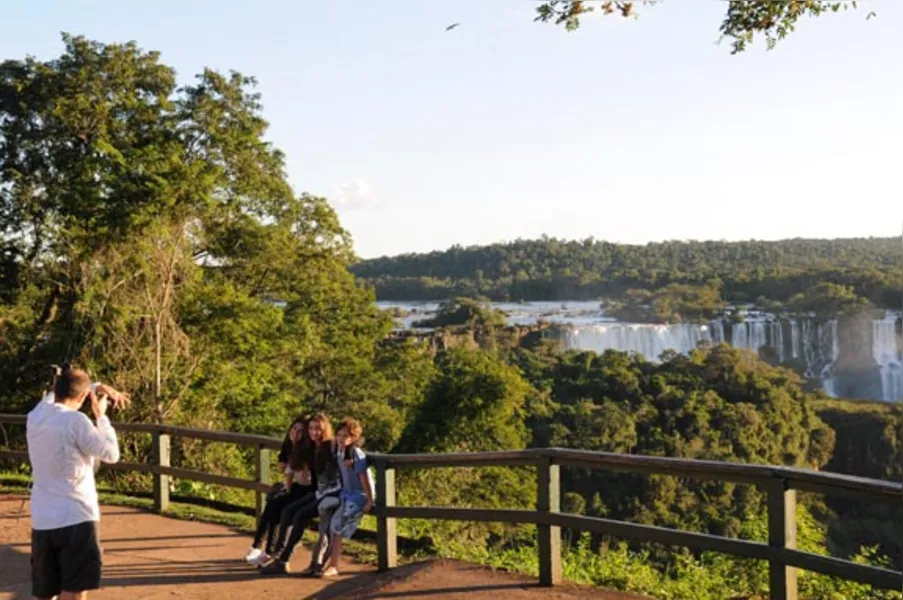 No paraíso das grandes águas