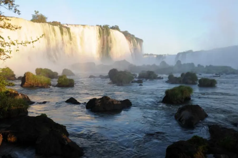No paraíso das grandes águas