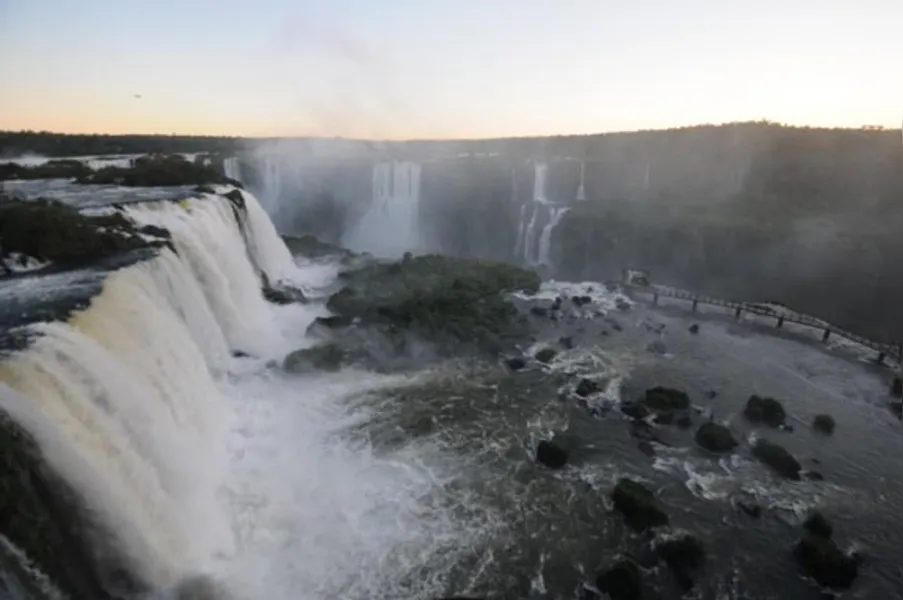 No paraíso das grandes águas