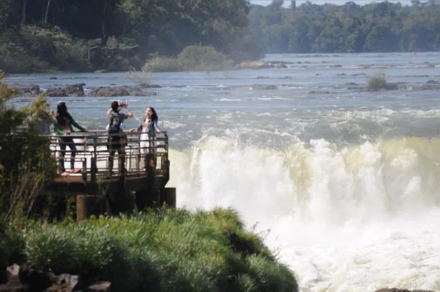 No paraíso das grandes águas