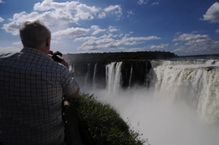 No paraíso das grandes águas