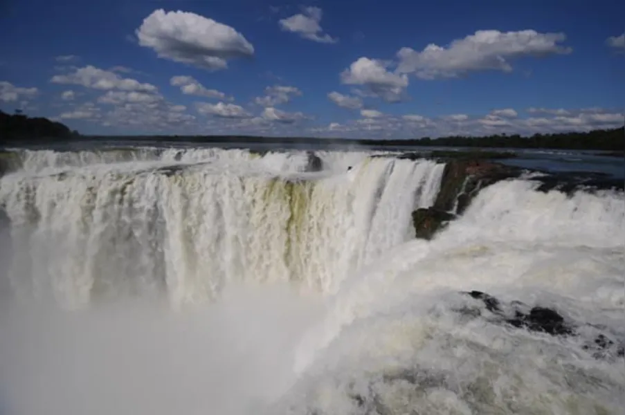 No paraíso das grandes águas