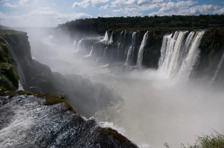 No paraíso das grandes águas