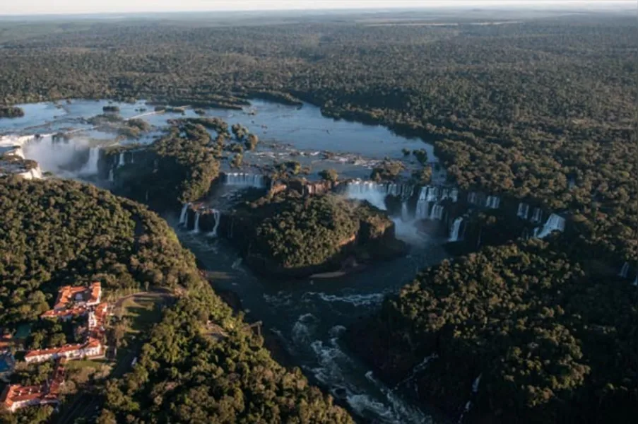 No paraíso das grandes águas