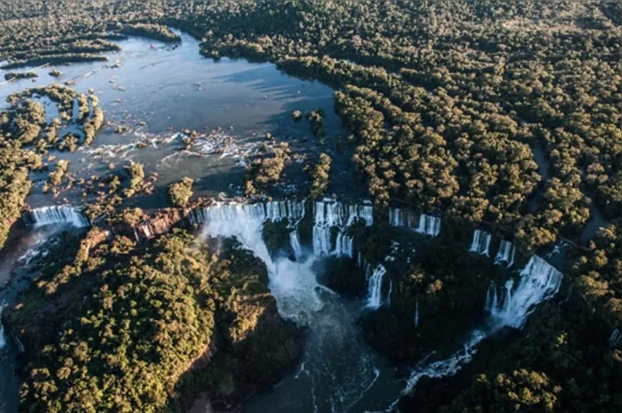 No paraíso das grandes águas