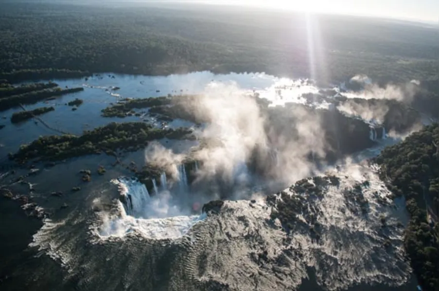 No paraíso das grandes águas