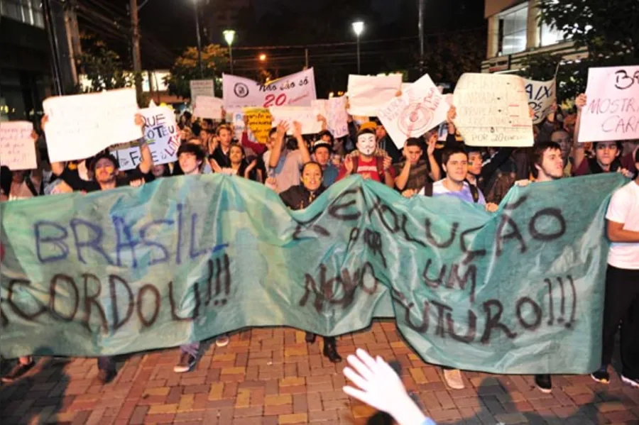 Onda de protestos toma conta do País
