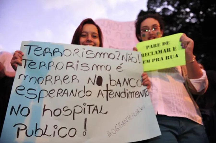 Onda de protestos toma conta do País