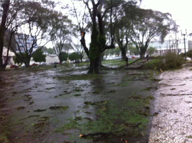 Chuva causa transtornos em Londrina e Curitiba