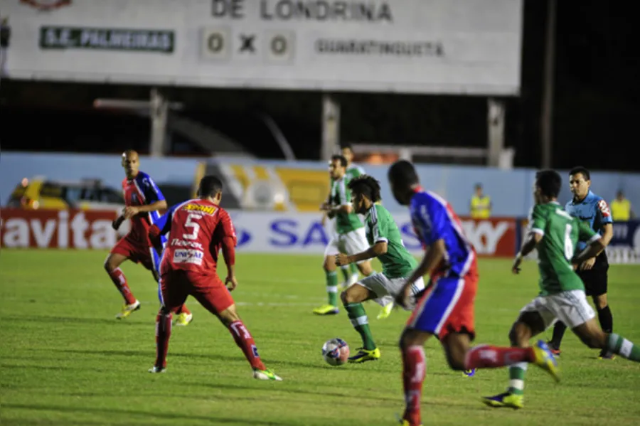Sem empolgar, Palmeiras supera Guaratinguetá