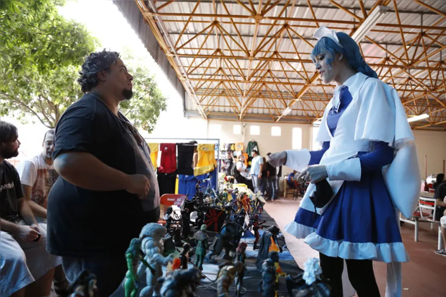 Fãs dos animes vivem encontro dos sonhos