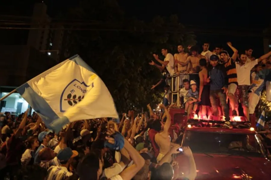 Confira, em imagens, a festa do título do Tubarão